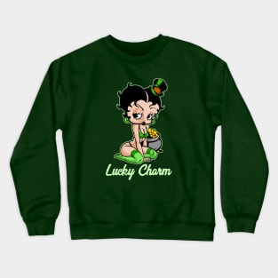 BETTY BOOP - Saint Patrick's day Crewneck Sweatshirt